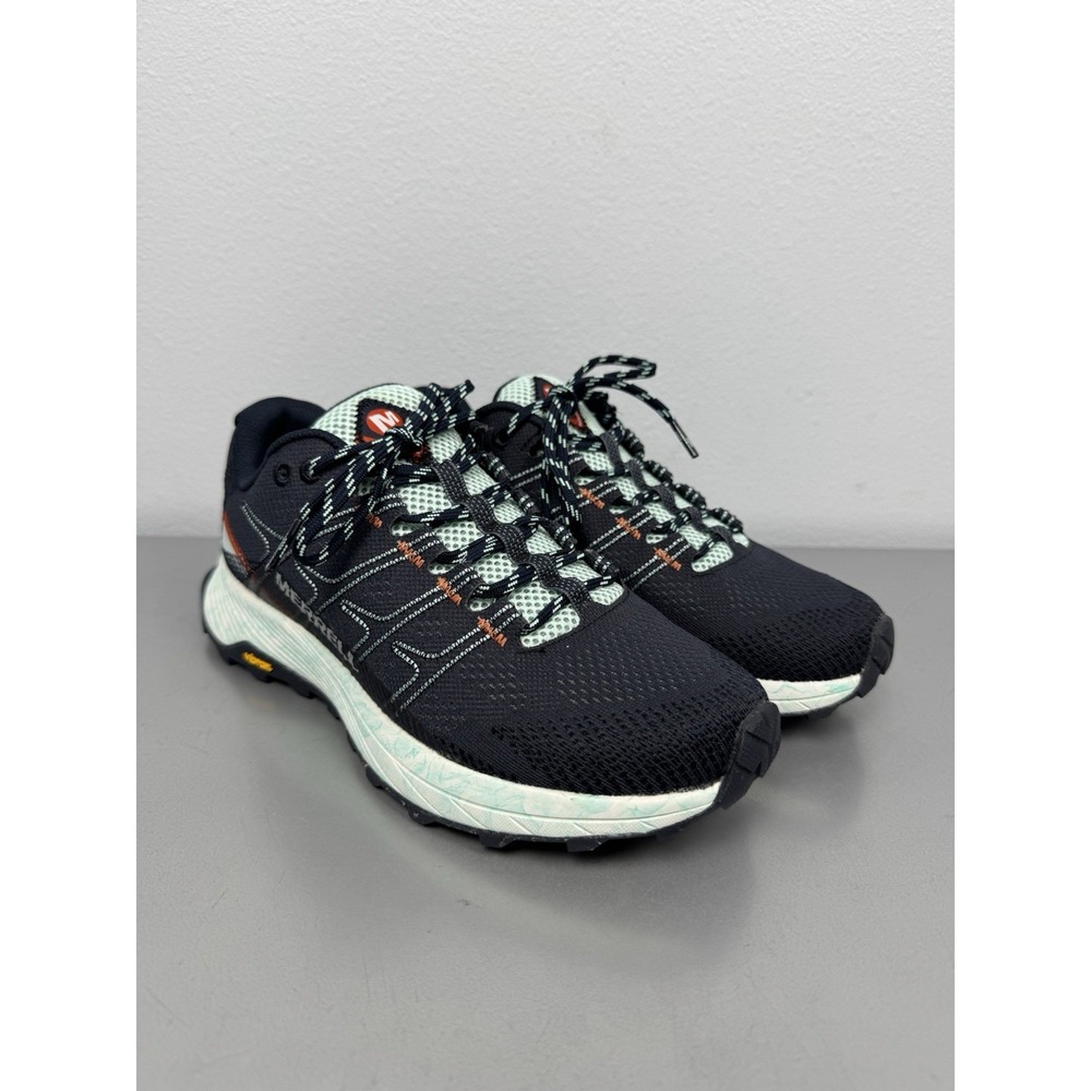 Merrell Moab Flight Shoes Womens 8.5 Blue Running Sneakers Athletic Teal J066816